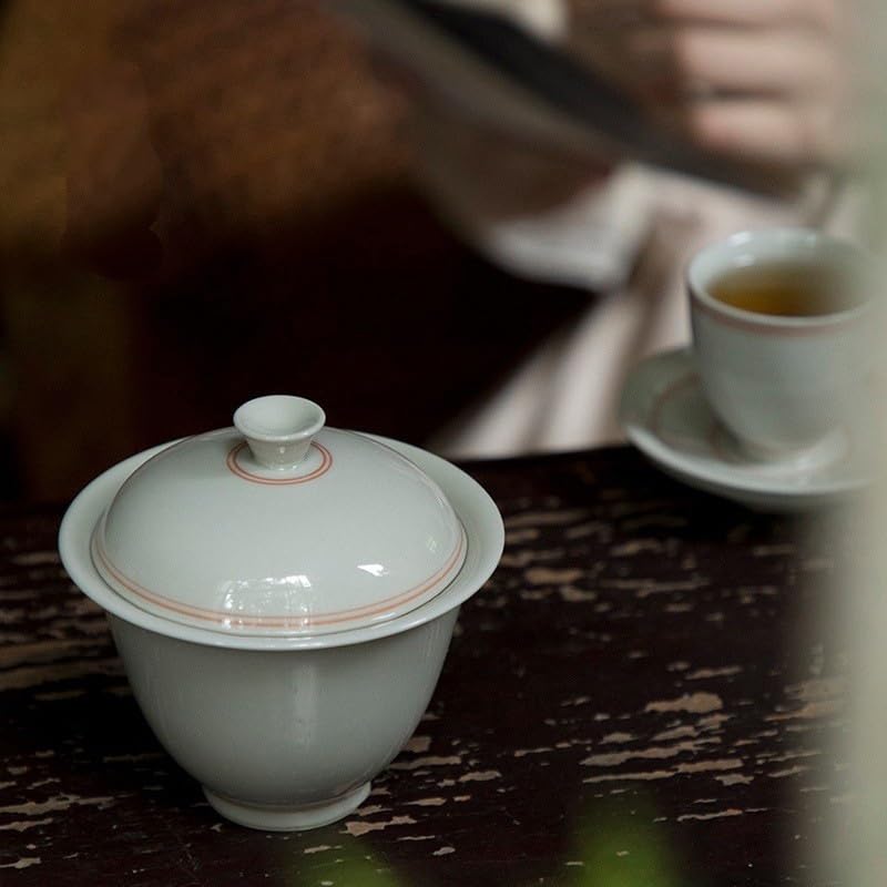 Matcha kubki ceramiczne Kung Fu zaparzacz do herbaty chiński kubek do picia herbaty domowy kubek do picia herbaty salon miska do parzenia herbaty z pokrywką zestaw do herbaty zaparzacz kubek do