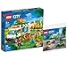 Produktbild Lego City Set : Gemüse-Lieferwagen 60345 + Kinderspielplatz 30588 Polybag