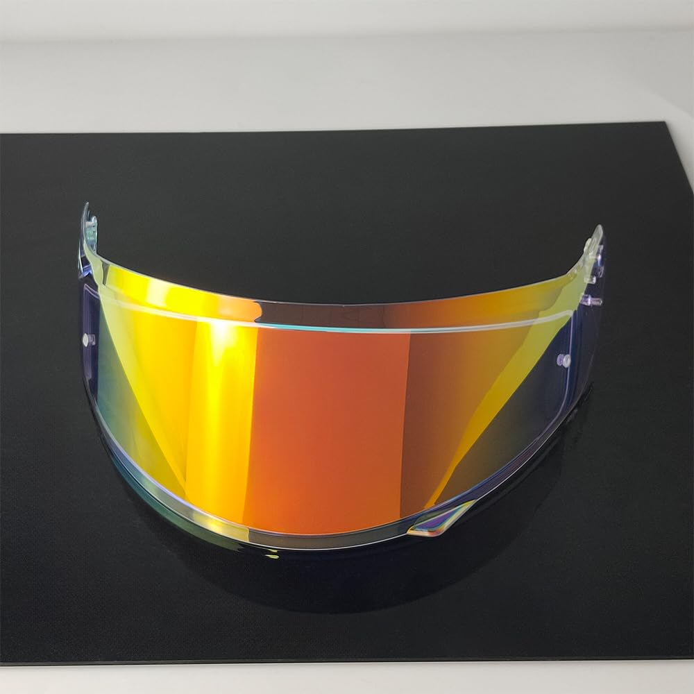 Motocicleta Protector solar V16 for casco MT Atom, visera Sv (plateado, for uso diurno)