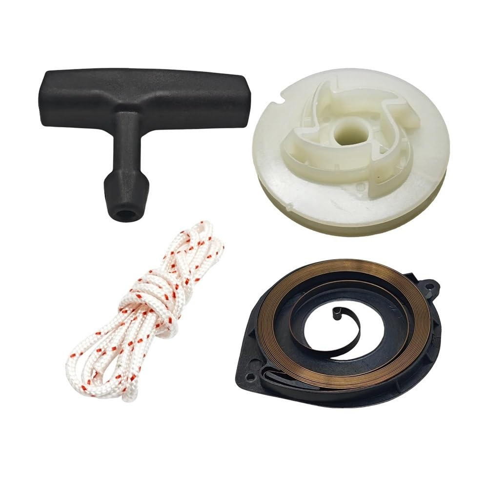 Kit corde et poulie de lanceur pour tronçonneuse 445 450 460