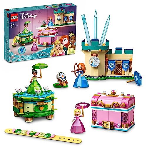 LEGO ? Disney Aurora, Merida and Tianas Enchanted Creations 43203 (558 Pieces),Multicolor (B09MQDDYWM) Amazon Price History, Amazon Price Tracker