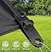 10 Pack Tarp Clips Heavy Duty Lock Grip Clamps for Swimming Pool Cover Car Cover Boat Covers Camping Tarps Awnings Caravan Canopies Thumb Screw Tent Clip Awning Clamp Outdoor Tarp Fasteners (Black)
