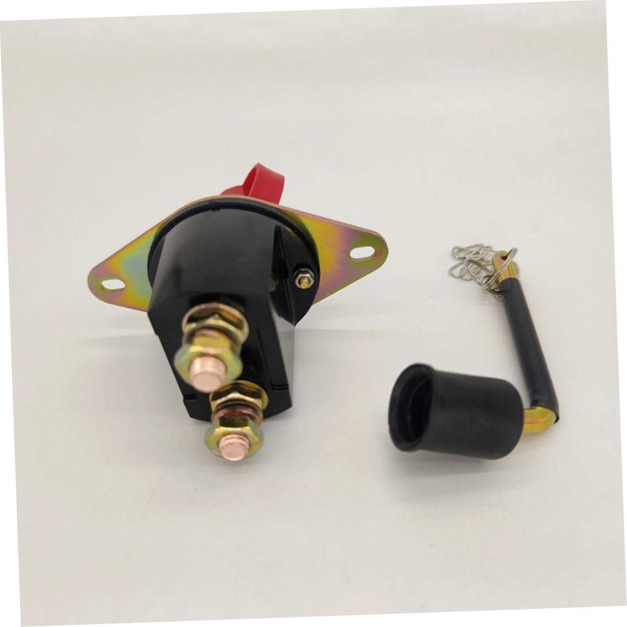Interrupteur de Batterie 100/200a 12/24v Cuivre Métal Abs pour Véhicule
