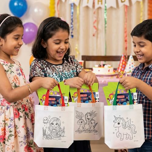 Image of Party Propz Return gifts for Birthday - 36 Pcs, Partyfavors Pack,DIY Bags,Crayon Box, Coloring Books, Birthday Return Gifts For Kids, Return Gifts For Birthday, return gift for kids age 6-10