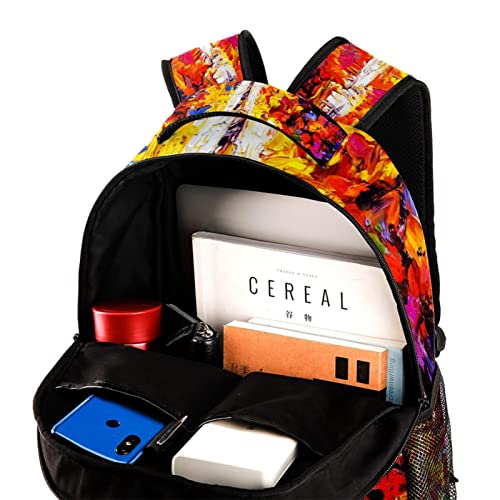 Mochilas ligeras de Torre Eiffel bolsos de hombro para senderismo 4