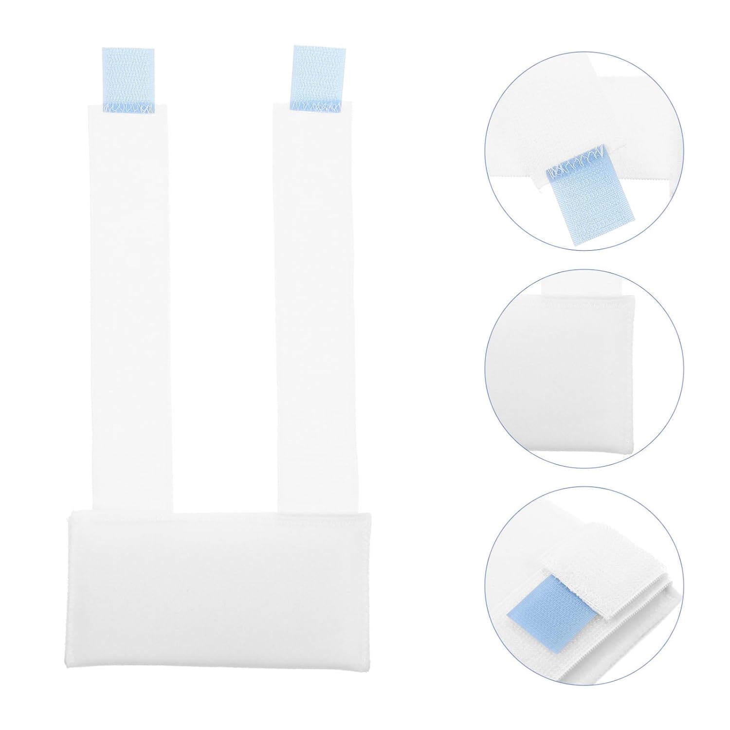 Adjustable Infusion Fixing Strap Arm Board with Ergonomic Design, Made of Sturdy Nylon and Polyurethane, White Arm Band for Use, Not Easy to Deform and Money Saving