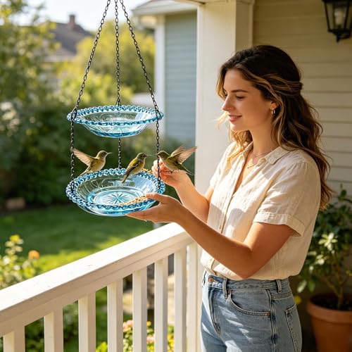 Bain extérieur pour oiseaux résolvant le manque d'eau sur balcon et terrasse - 4