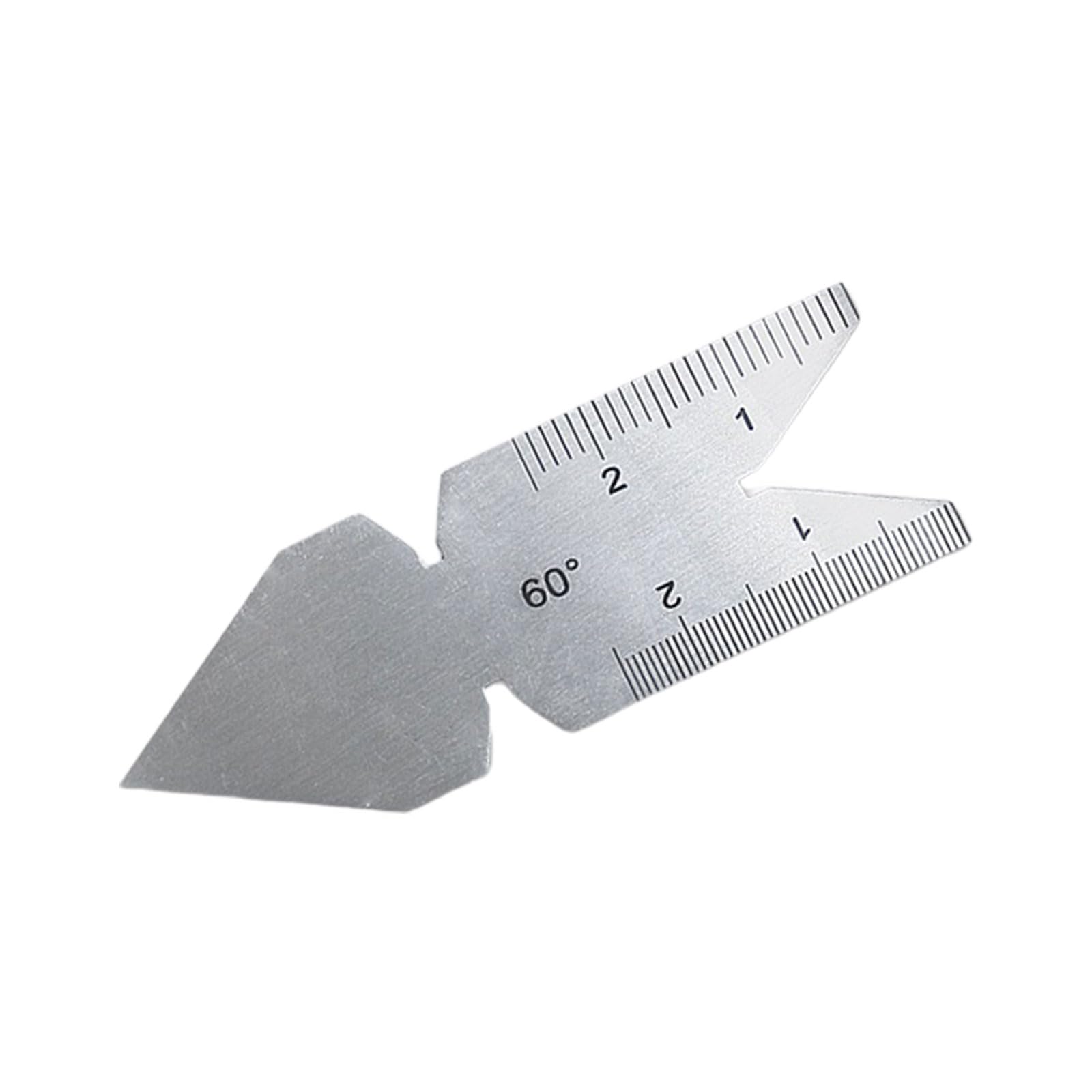 Drill Bit Angles Gages 55/60 Degree Grinding Center Gauges StainlessSteel Measuring Sharpening Tool Grinding Center Gauges