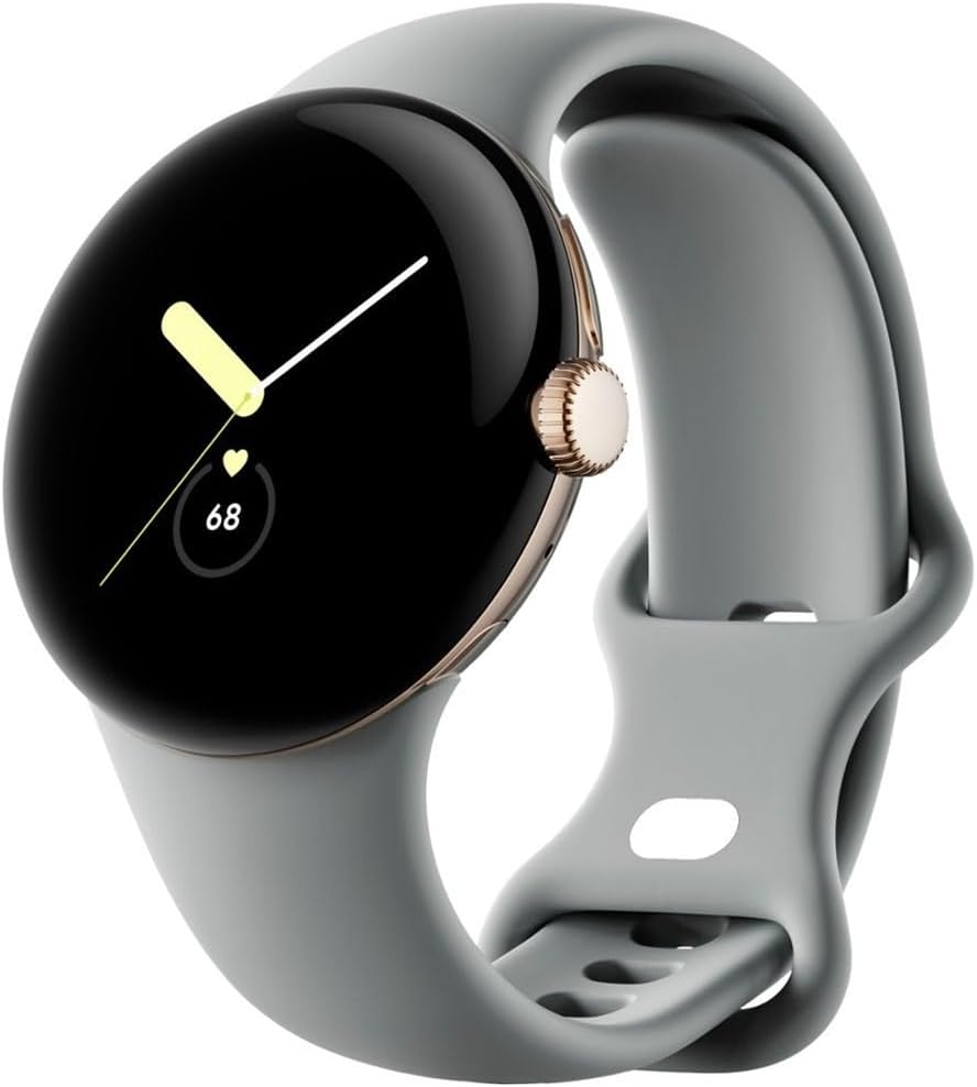 Google | Pixel Watch | Android Smartwatch with Fitbit Activity Tracking | Fitness and Sleep Tracker with Heart Rate Tracker | 41mm (Renewed)