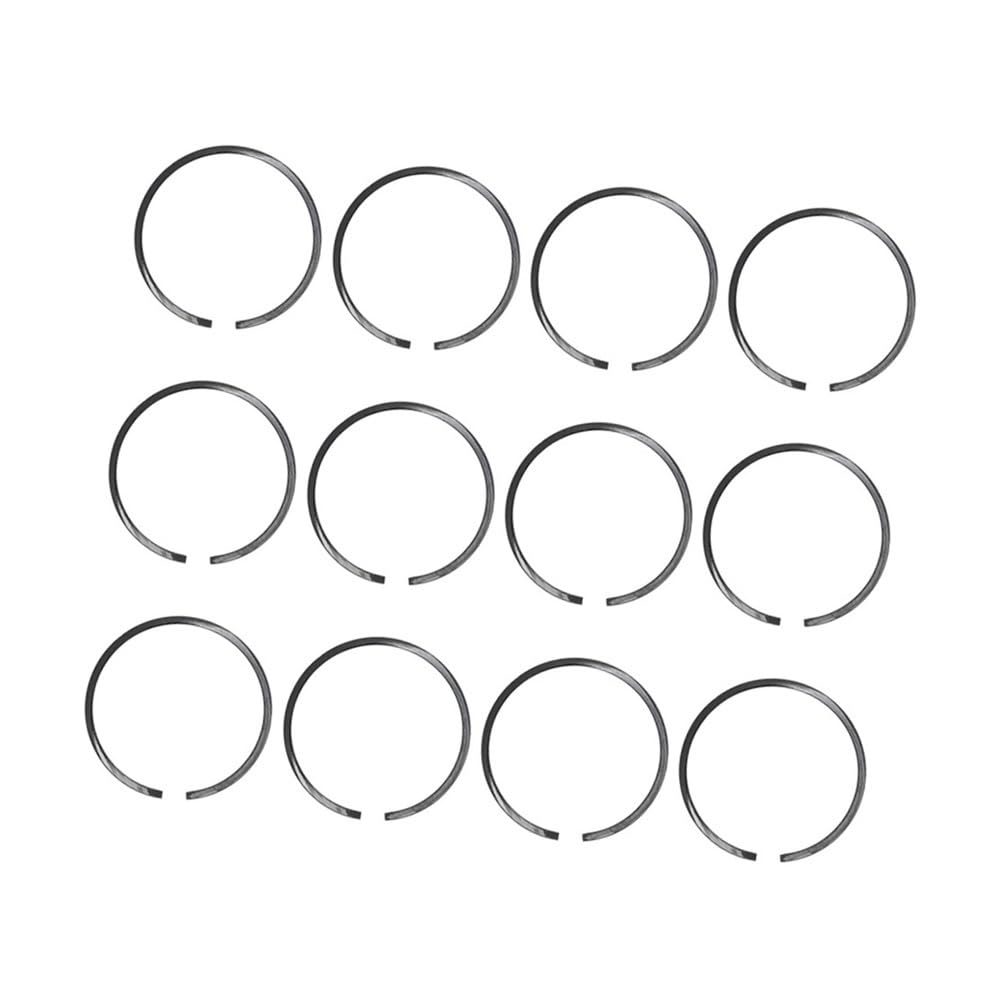 Oglozabp One Color 12Pcs Piston Ring Kit 46Mm X 1.5Mm Fit For 51 55 257 357 Xp Epa 359 Chainsaw Replacement Part 503289014
