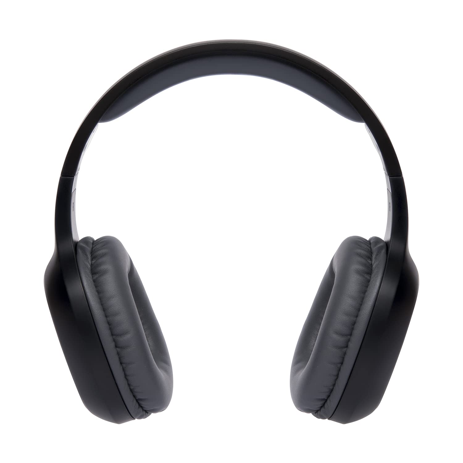 VulTech Crab2 HBT-11BK Rev. 2.1 Over Ear Wireless Bluetooth 5.3 Aux Casque avec Microphone, contrôle de Piste, Gestion des appels, Charge Type-C 12 Heures, couplage Automatique Android/iOS