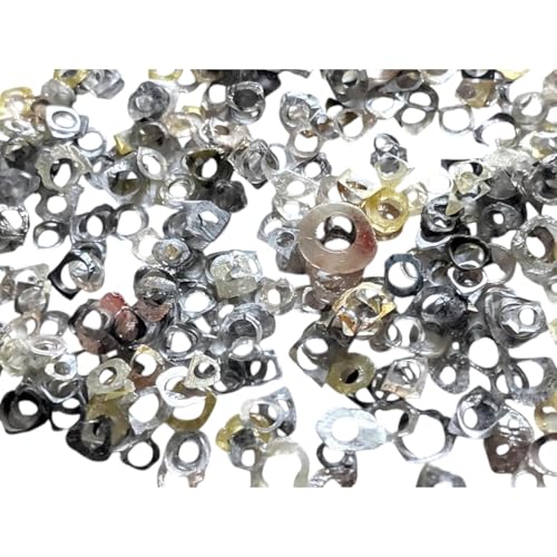 Bagues en diamants bruts de 2-3 mm à porter au quotidien jonc unique PPKJ140