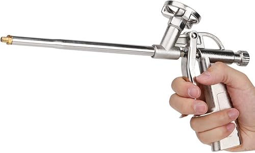 Miniatura 8 de Pistola de espuma de pulverización, pistola de pulverización de espuma de aluminio de 12.4 pulgadas de longitud, 8 MPa 5 Lmin Spray calafateo