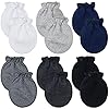 Syhood 6 Pairs Newborn Baby Mittens...