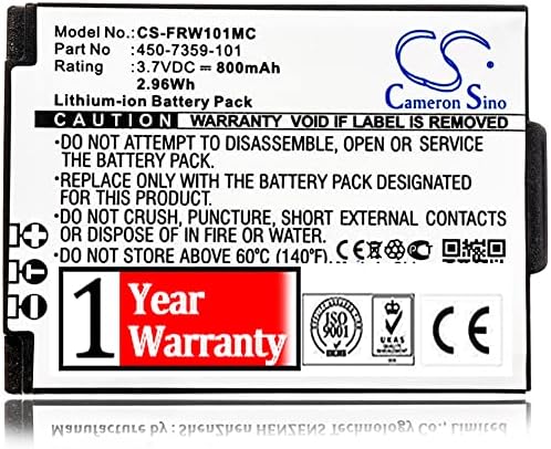 450-7359-101 Battery Replacement for FrontRow FR Wearable Lifestyle Juno ISM-01 ITM-01 Pendant Microphone