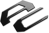 Vista 10 de EyeCatcher Pro Series - Letras insertas para portón trasero compatibles con Tacoma 2016-2023 (bandera americana BLKCHRMBLK)