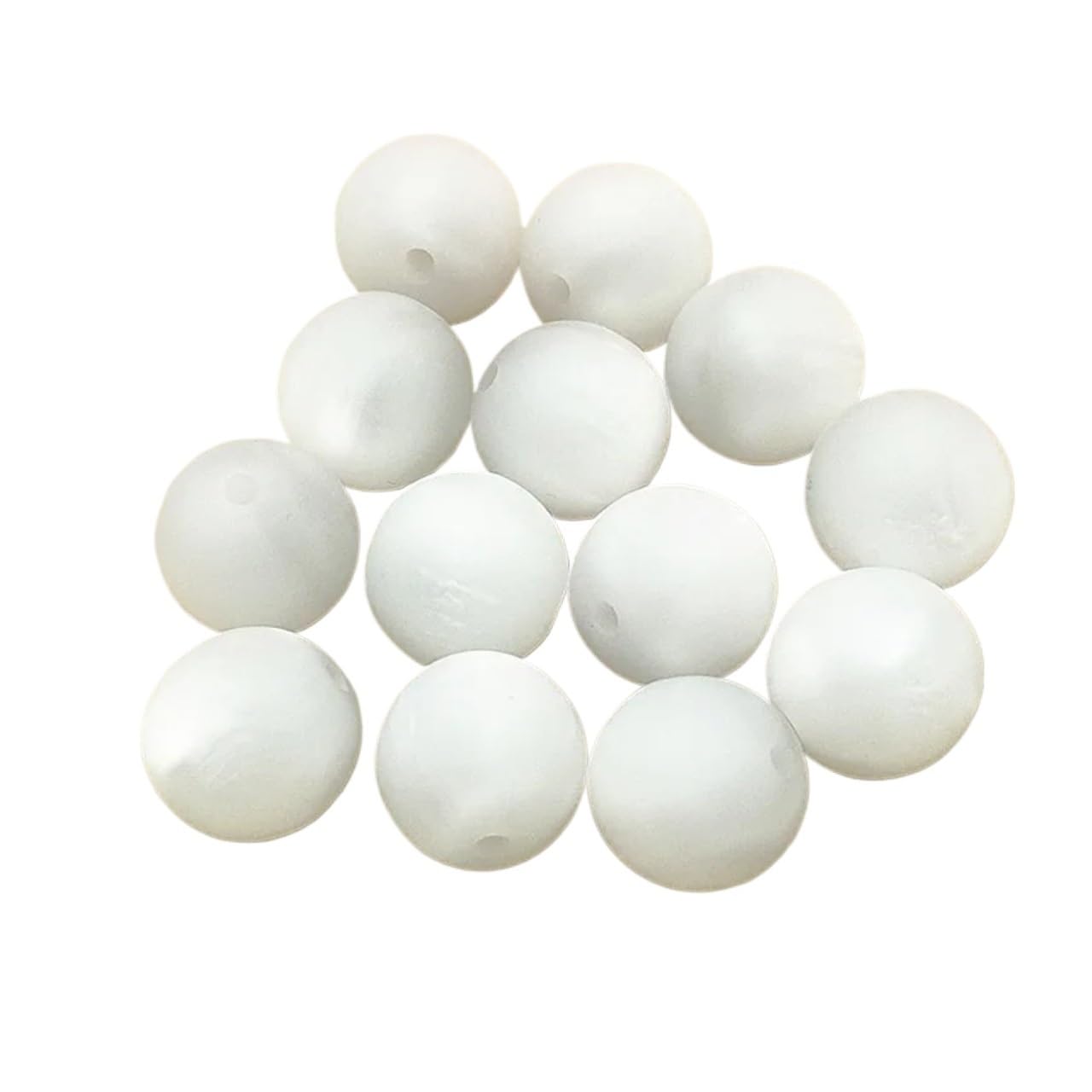 Perles Rondes en résine Mate, 20mm, 100 pièces, for Bracelet/Collier/Boucles d'oreilles Faits à la Main, pièces de Bricolage, résultats de Bijoux