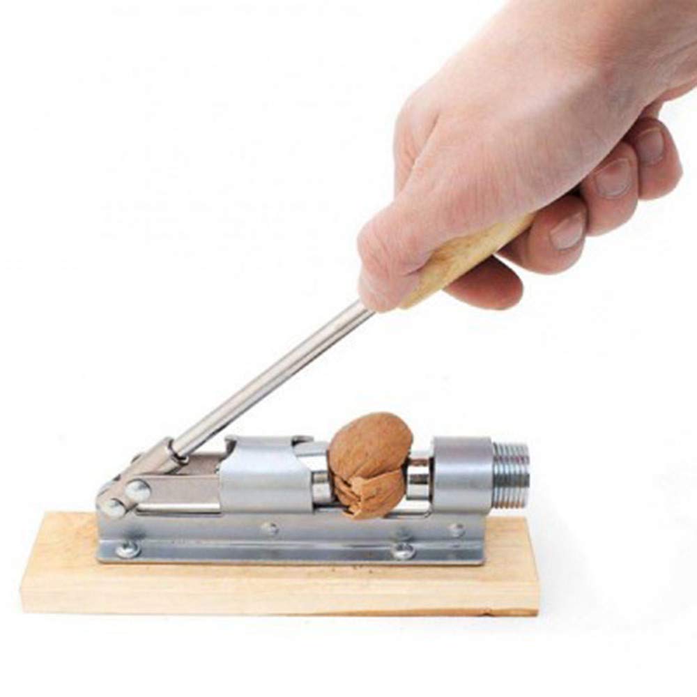 ❤Ywoow❤ 🍀 Pecan Nut Cracker Opener Walnut Sheller Gadget Heavy Duty Home Kitchen Tool NewNut Peeler Walnut nut Clip