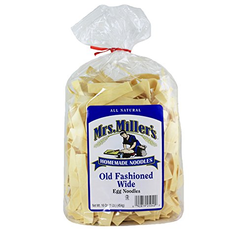 Mrs. Millers Old Fashioned Wide Noodles 16oz. Bag (2 Bags)