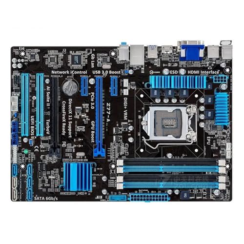 Scheda madre Fit For ASUS Z77-A Z77 Socket LGA 1155 I3 I5 I7 DDR3 32G ATX UEFI BIOS Scheda madre
