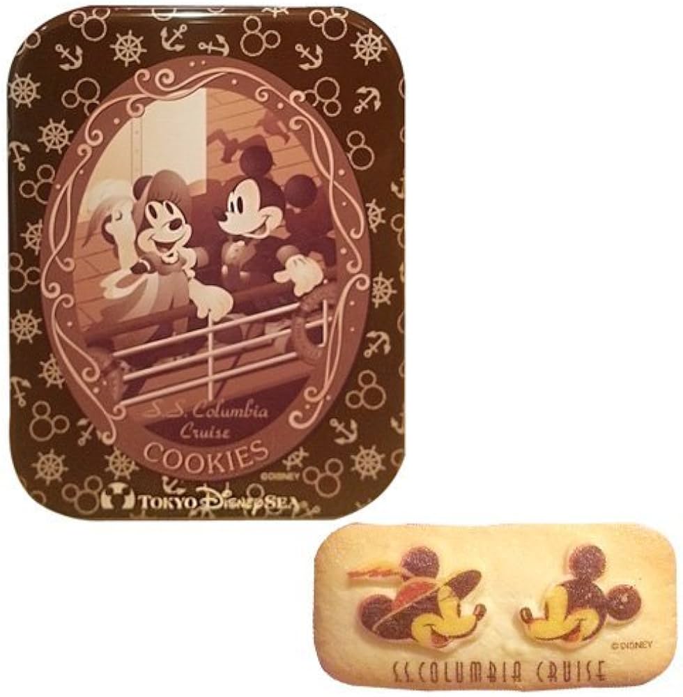 東京ディズニーシー クッキー缶 ミッキー・ミニー Amazon.co.jp: ミッキーマウス ミニーマウス 缶入りクッキー お