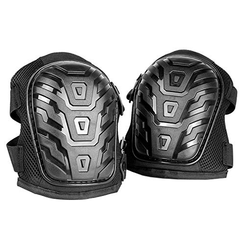 Preisvergleich Produktbild Omenluck Komfortable, Starke Schaumstoff- und Gelpolsterung, Gel-Schutz, strapazierfähig, professionelle Gel-Kniepolster