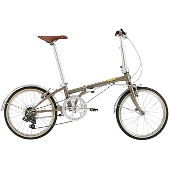 DAHON Boardwalk D7 Folding Bicycle, 2024 Model, Compact, Lightweight, 20 Inches, 7 Speed Gears, Chromoly Frame