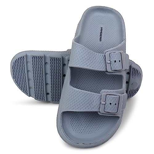 Image of Hygear Men's Zodiac EVA Slippers | Ultra Soft Cushion | Lightweight | Waterproof |Stylish | Anti-Skid | Comfortable Daily Wear Slippers for Men