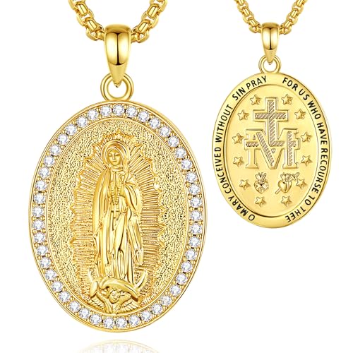 AEONSLOVE Virgin Mary Necklace