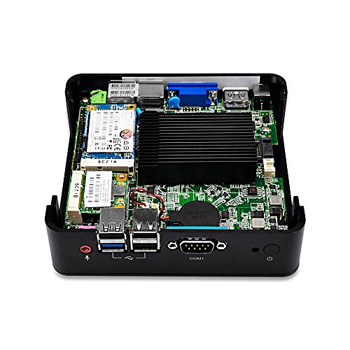 Qotom Barebone Mini PC Q190S with Intel Celeron j1900 Processor onboard, Quad core 2.42 GHz, Mini PC Dual NIC - Thumbnail 4