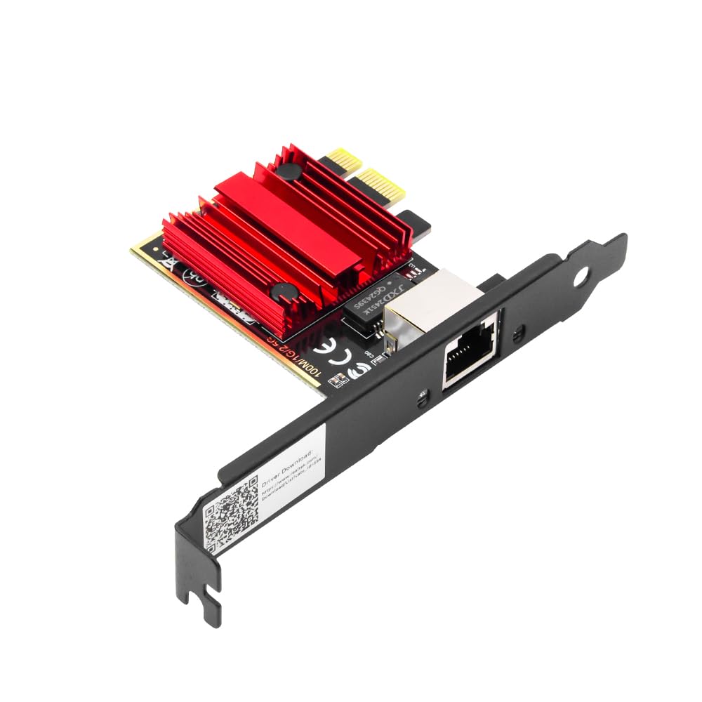 2.5G PCIe Ethernet Card - Faster Gaming & File Transfers -9