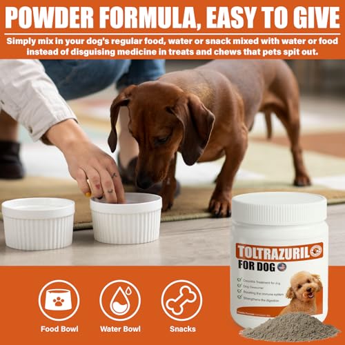 Image of Dewomer Toltrazuril 5.0% for Cats and Dogs for Giarci, Powder Formula 100g, for Non-Food Chain Animals