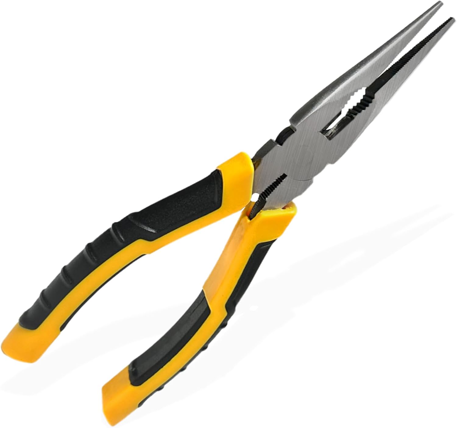 Needle Nose Pliers with Wire's Cutter - Long Nose pliers, Needlenose Pliers,Needle-nose Pliers, Needle Nose Plyers can Screw Loose Nuts and Wind/Cutter Wire's ect.（8.1 in）