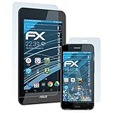 Mit einer Bleistifthärte von 6H bei 500g Schreibdruck, sehr beständig gegen Kratzer - Extrem kratzfeste, hartbeschichtete Displayschutzfolie kompatibel mit Asus PadFone mini 4.3