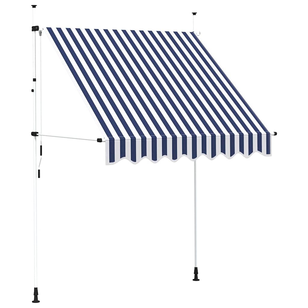 Store banne de balcon sans perçage amovible pour ombrager sans abîmer les murs