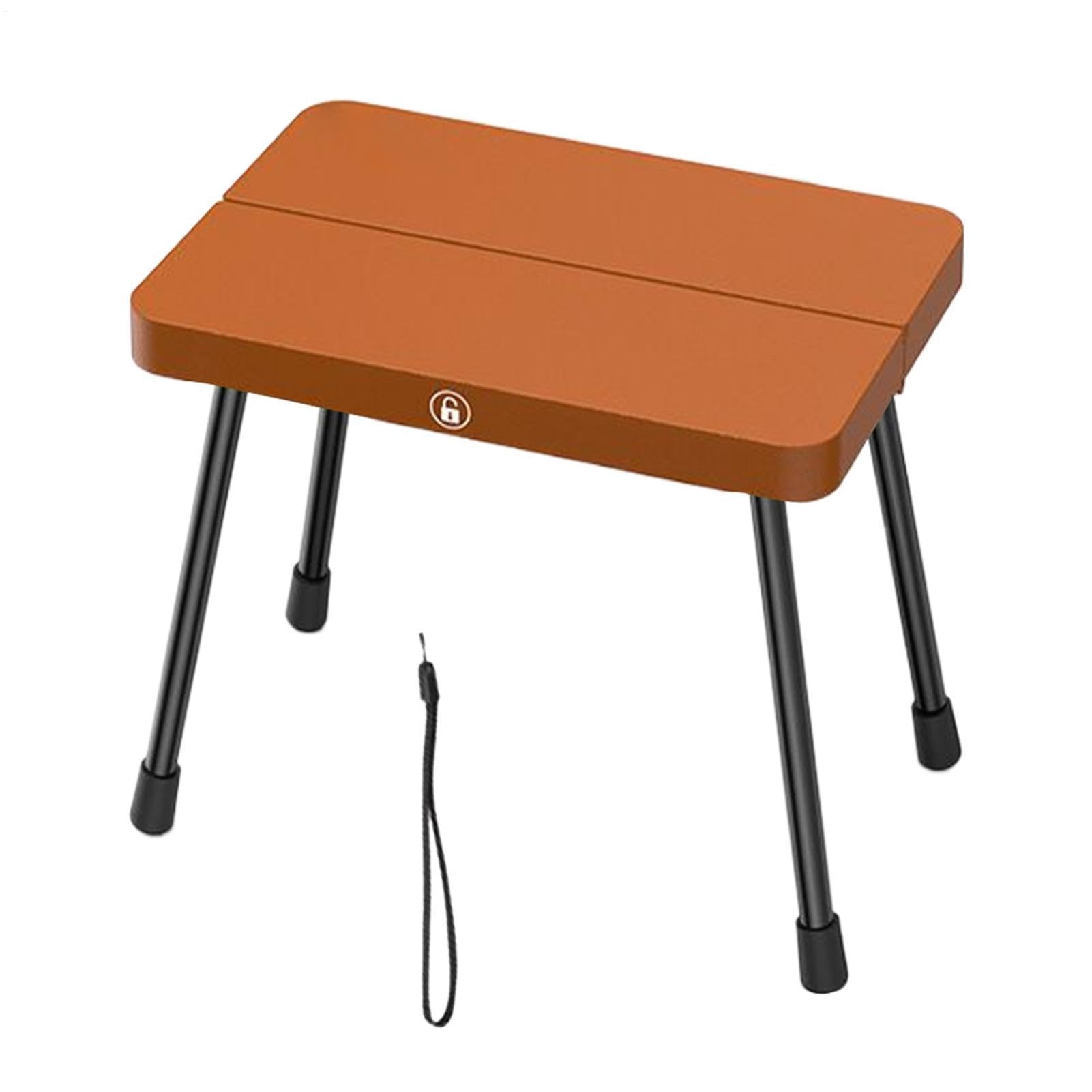 Chaise Camping Pliante Légère en Aluminium : Tabouret Pliant Ultra Compact