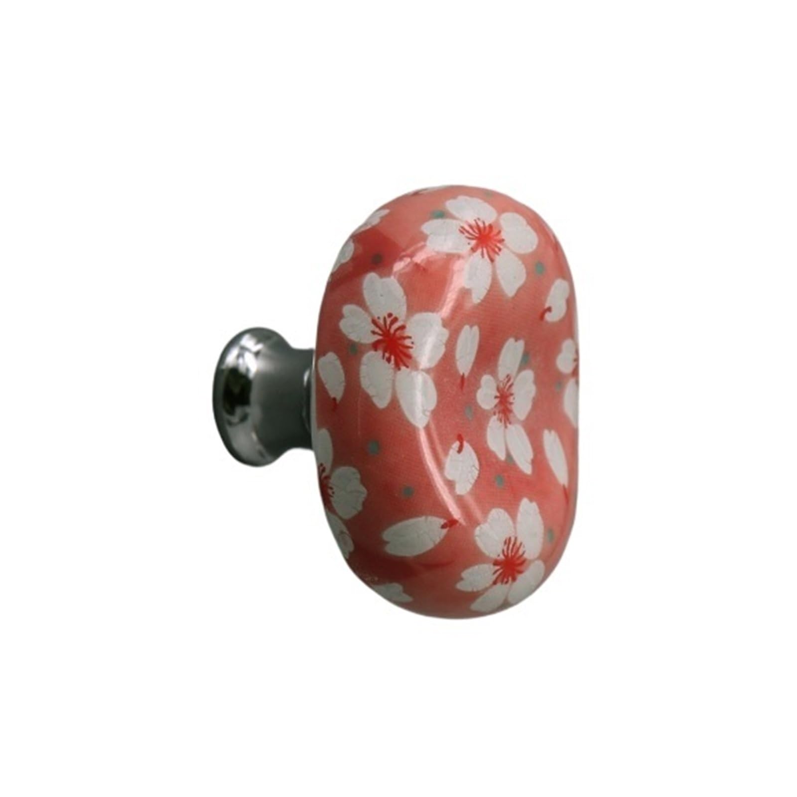 PADGCNOR Single Hole Handles Ceramic Drawer Knobs, Colorful Porcelain Cabinet for Home Decor, Dresser for Room, Cupboard(Color 27)