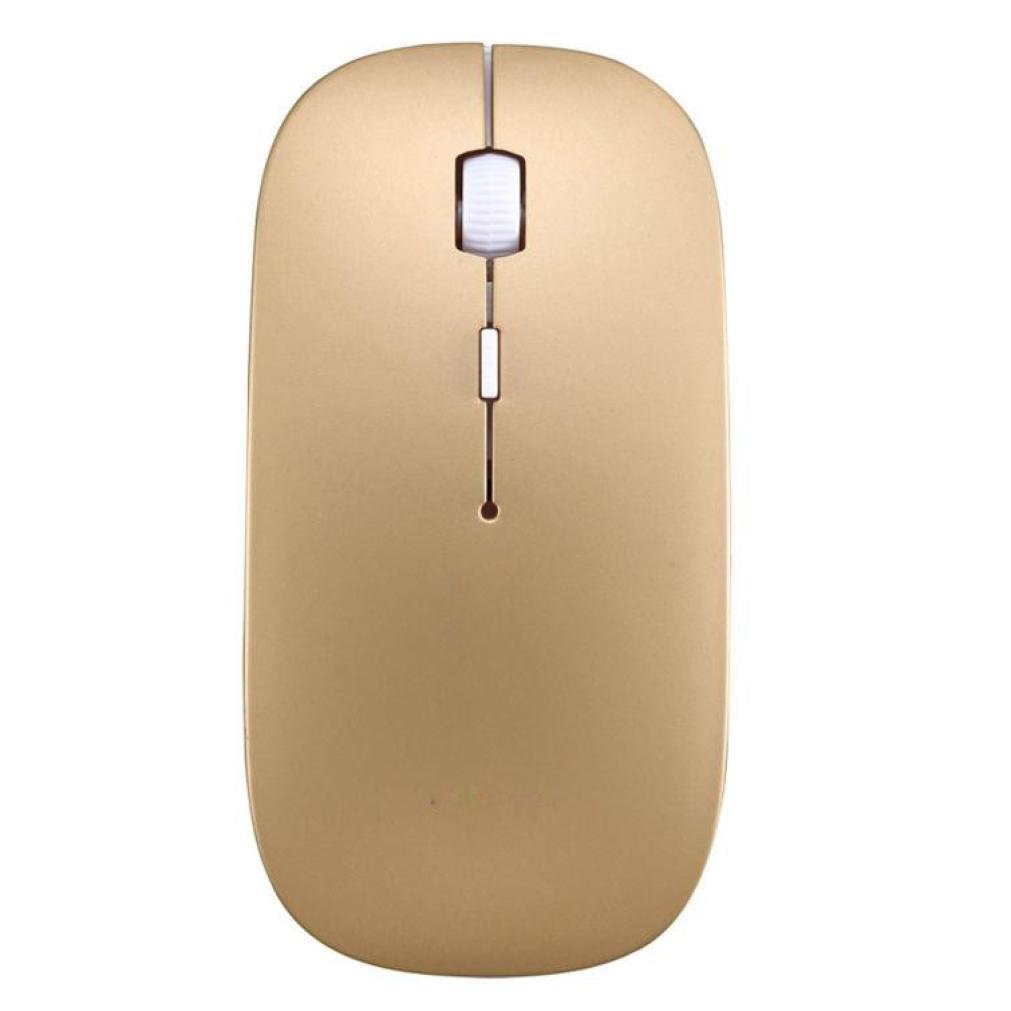 Pochers® 2400 DPI 4 Button Optical USB Wireless Gaming Mouse Mice For PC Laptop (Gold)