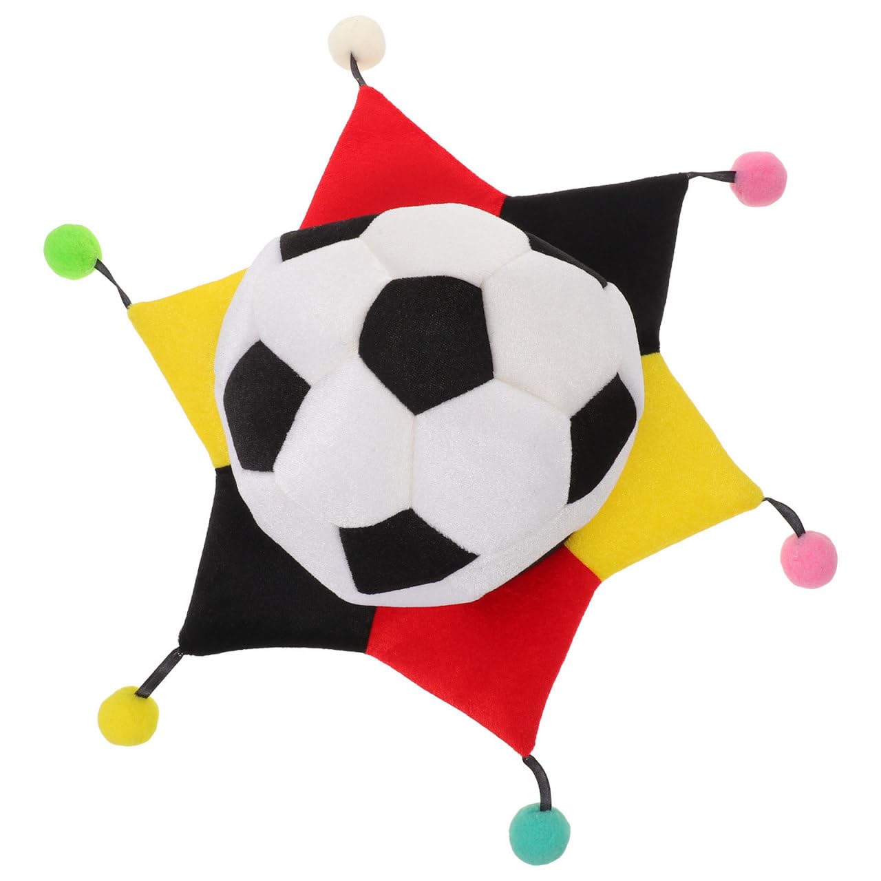 Gorra deportiva de fútbol con diseño hexagonal y tela transpirable 2