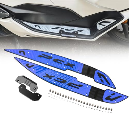 Plaque De Protection et Pédales PCX 160 Accessoires Haut de Gamme en Aluminium CNC