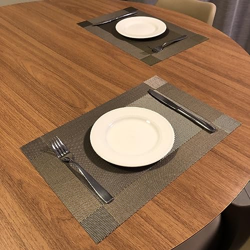 Kit Jogo Americano Com 4 Un - Ofertas (Verde Prateado)