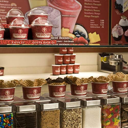 Cold Stone Creamery Single Serve Coffee In Recyclable Cups for All K Cup Brewers, Including The Keurig 2.0 Brewer (Caramel Latte, 24) …, Caramel Latte, 24Count