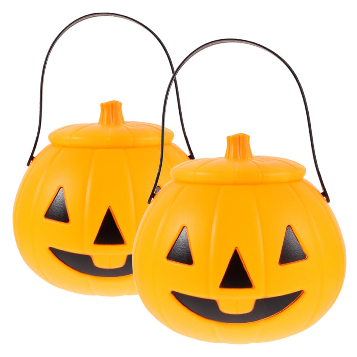 Seau à bonbons citrouille Halloween pour enfants évitant les déchirures