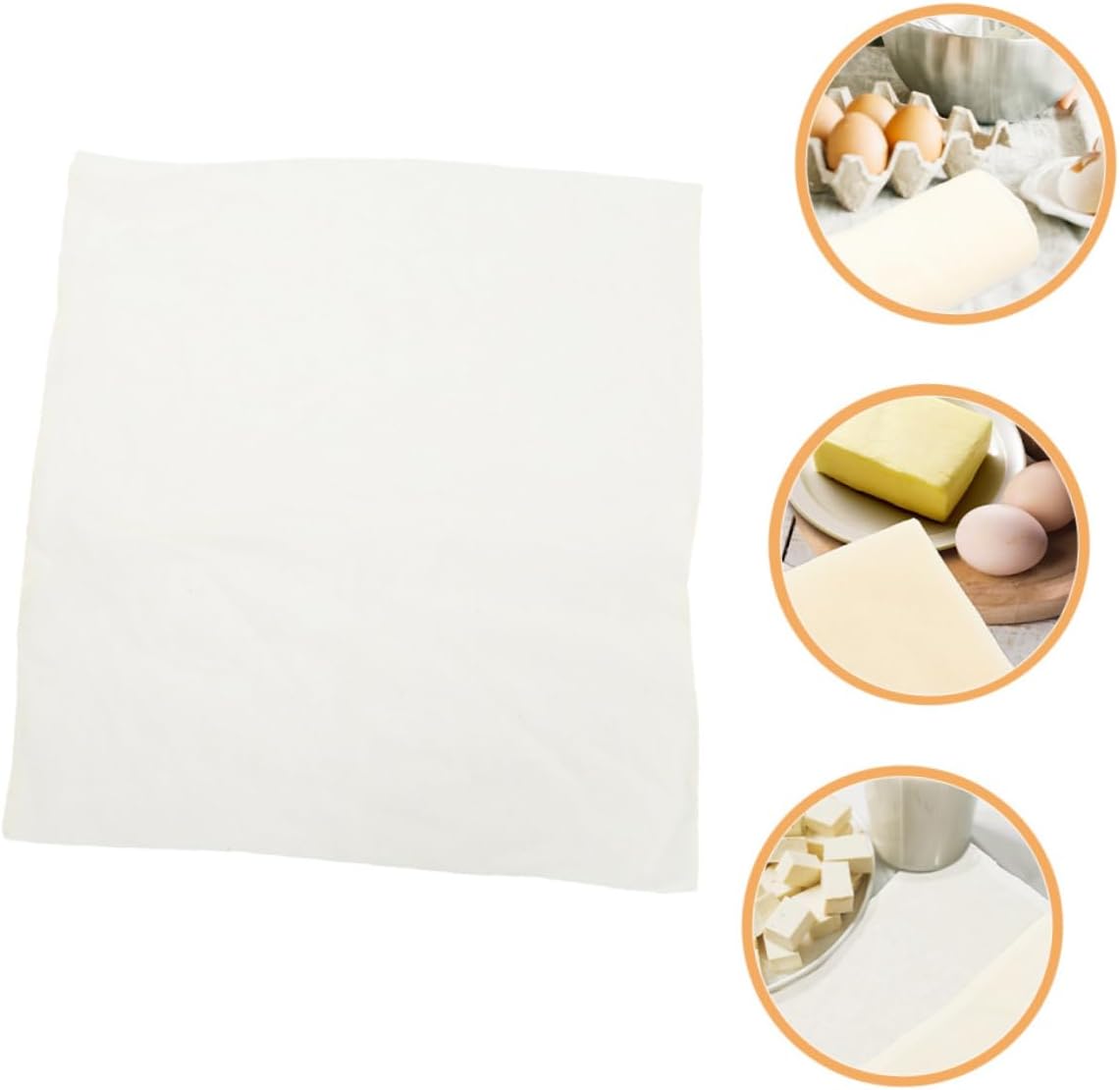 Cheese Cloth Filter for Straining Reusable Kitchen Cheesecloth Muslin Cloth for Yogurt Tofu and Nut Milk Single Layer