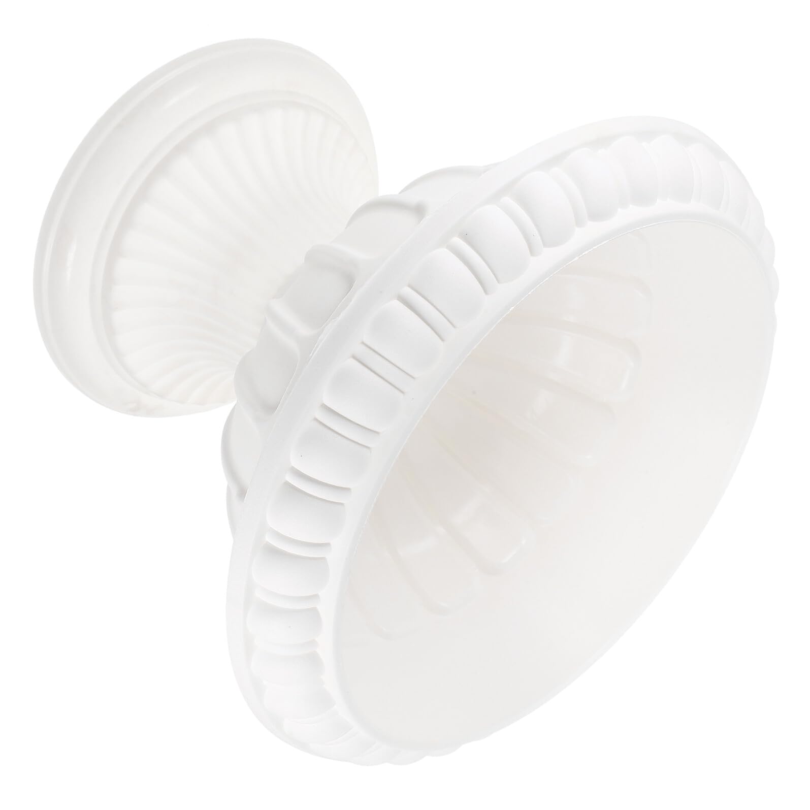 Ciieeo Roman Flower Pot Plastic Planter Retro Outdoor Garden Container 25cm Diameter 20cm Height Front Porch Wedding Decoration