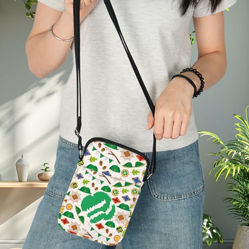 BWWKTOP Scout Crossbody Bag Scout Troop Gift Scouts Leader Shoulder Bag Camping Merch4