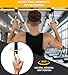Double Circle Pull Up Handles - Pull Up Grips, LAT Pull Down Gym Handles Design - Quick Attachment to Bars and Barbell Grips - Includes Carry Bag - Suitable for Home Gym and On-The-Go Workouts
