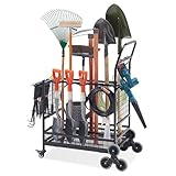 Multi-purpose Tool Storage Box: Organizers and organizers can be used in the garage, garden, basement or shed to store a variety of gardening tools, shovels, rakes, farm tools, lawn tools, and cleaning supplies such as mops and brooms.