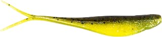 Z-Man SJS35-349PK5 Scented Jerk ShadZ, 3.5", Hot Snakes, 5 Pack