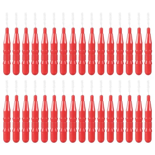 Xummpxuk Cepillos interdentales entre dientes – Púas de dientes interdentales – Cepillos de dientes de cerdas compactos de higiene para familiares, amigos, amantes, adolescentes, rutina de